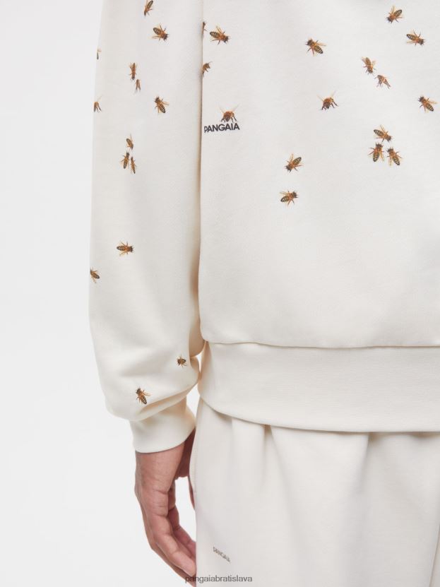 bee the change mikina ženy NXTFX696 nefarbené Pangaia oblečenie