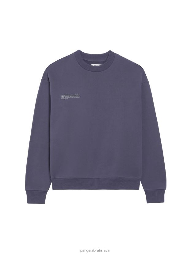 podpisová mikina ženy NXTFX6105 bridlicovo modrá Pangaia oblečenie