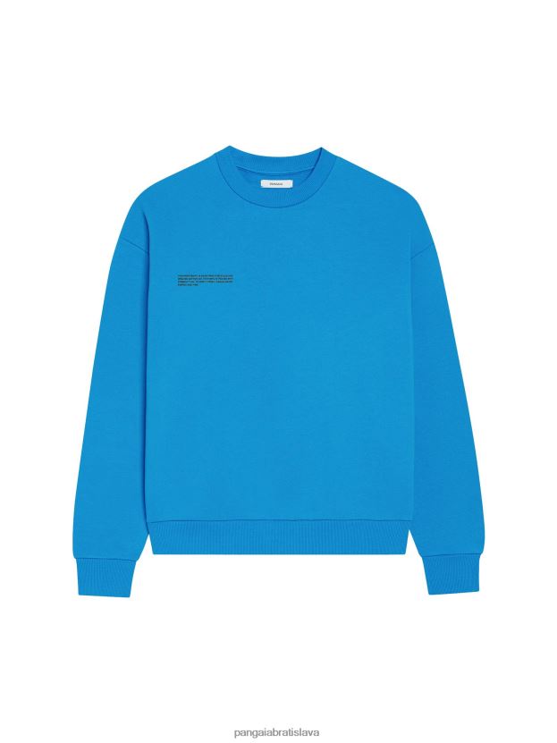 podpisová mikina ženy NXTFX6119 blankytná modrá Pangaia oblečenie