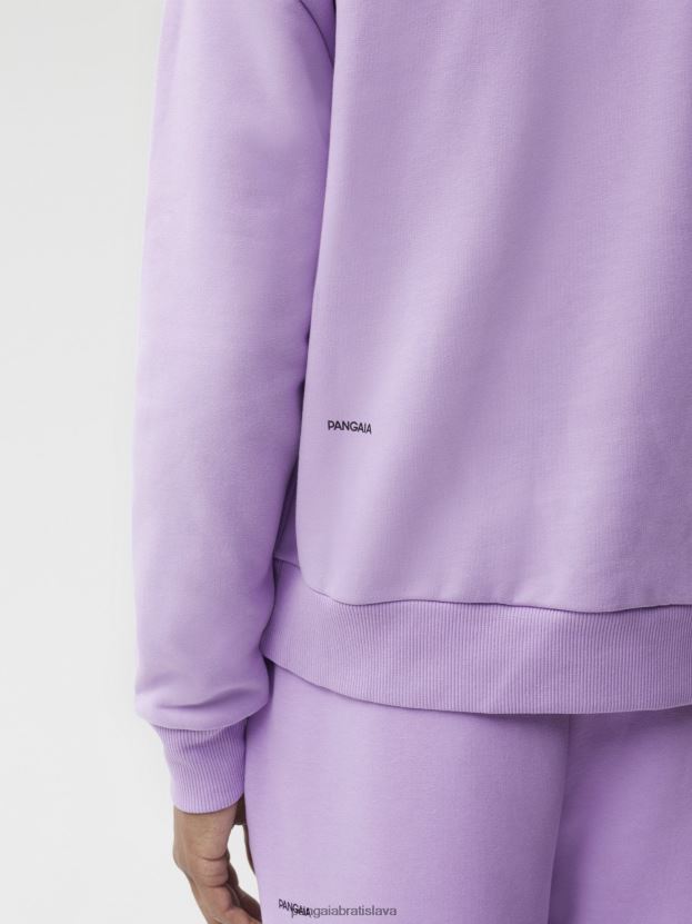 podpisová mikina ženy NXTFX686 orchidea fialová Pangaia oblečenie