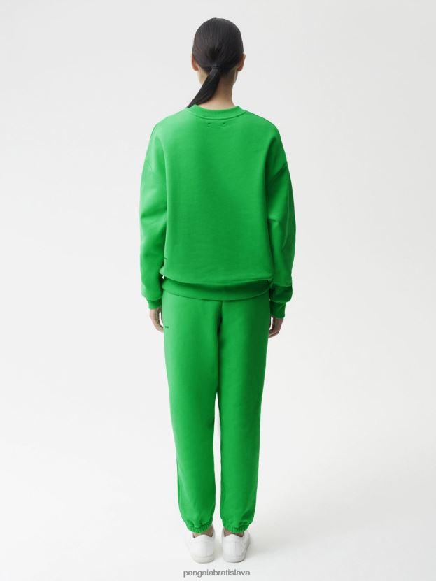 podpisová mikina ženy NXTFX694 nefritovo zelená Pangaia oblečenie