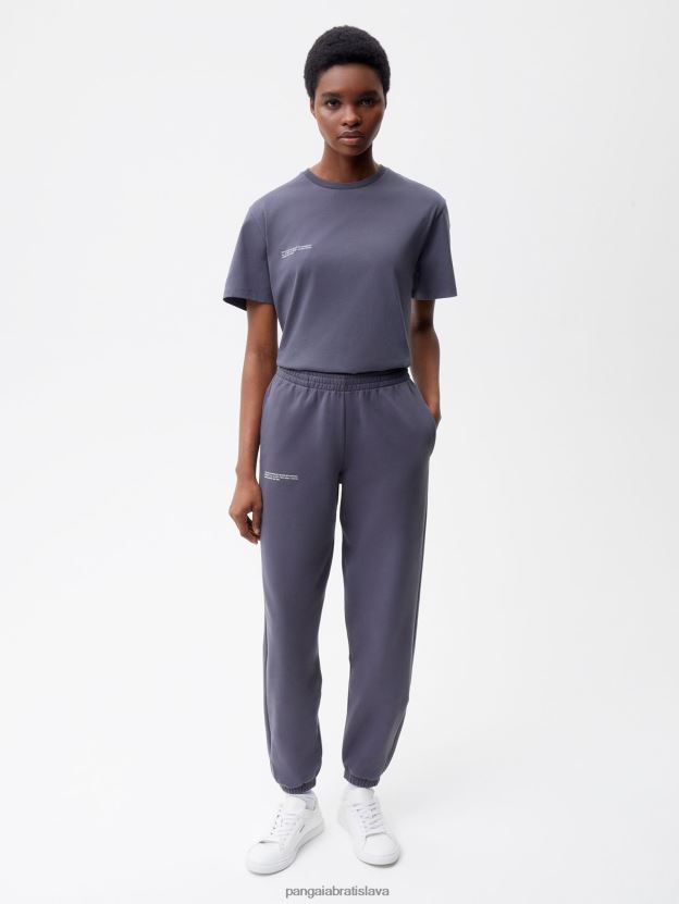 365 teplákové nohavice ženy NXTFX6306 bridlicovo modrá Pangaia oblečenie