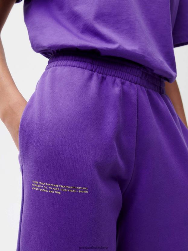 365 teplákové nohavice ženy NXTFX6314 mučenka fialová Pangaia oblečenie