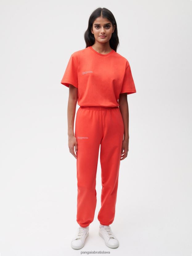 365 teplákové nohavice ženy NXTFX6343 dračie ovocie červené Pangaia oblečenie