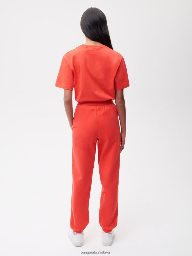 365 teplákové nohavice ženy NXTFX6343 dračie ovocie červené Pangaia oblečenie