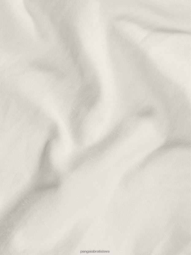 Cargo nohavice zo zmesi organickej bavlny ženy NXTFX6387 vápenec Pangaia oblečenie