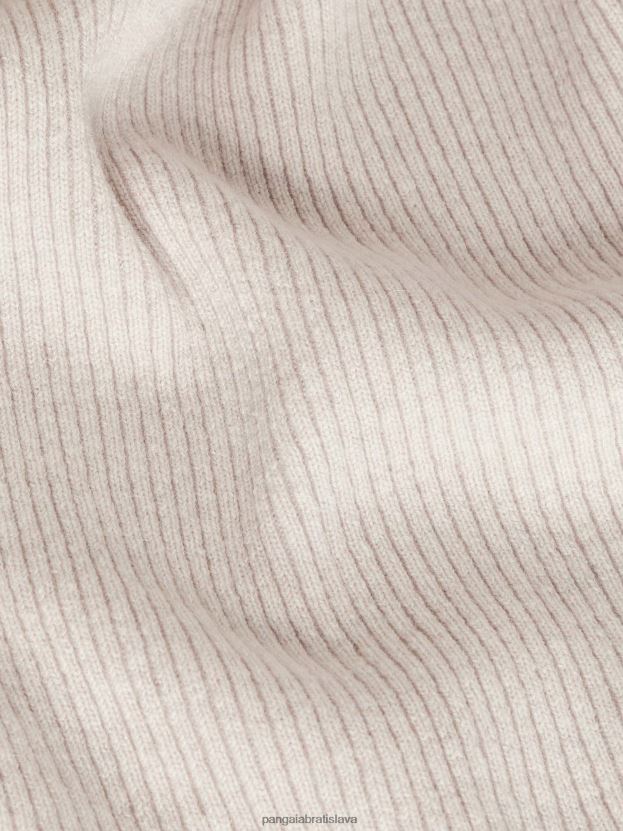 Recyklované rebrové tepláky z kašmíru ženy NXTFX6329 ovsené vločky Pangaia oblečenie