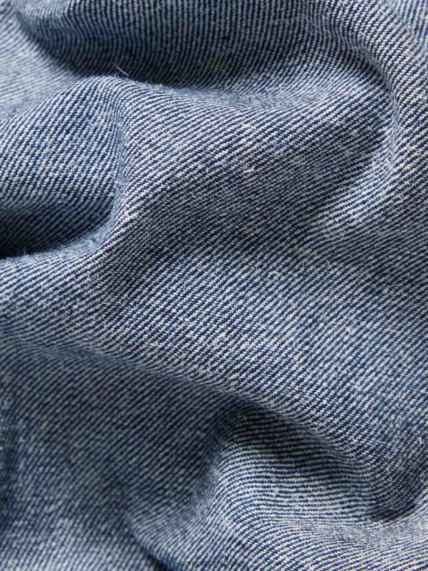 žihľavová džínsovina high - rise džínsy ženy NXTFX6373 stredné pranie Pangaia oblečenie