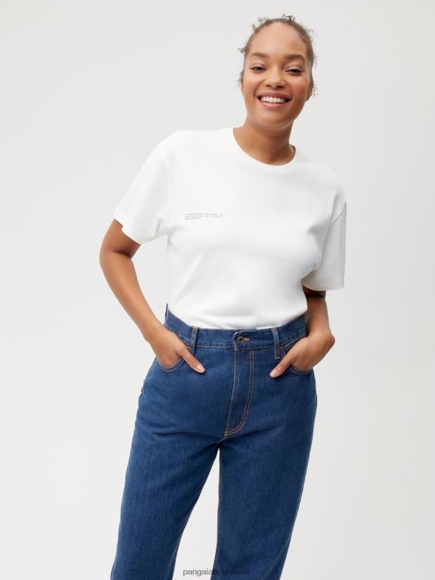 žihľavová džínsovina high - rise džínsy ženy NXTFX6373 stredné pranie Pangaia oblečenie