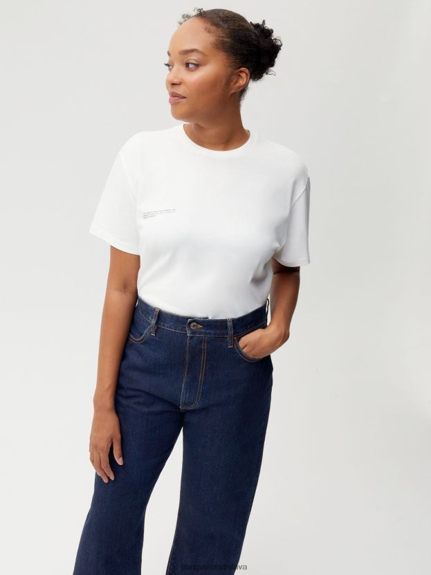 žihľavová džínsovina high - rise džínsy ženy NXTFX6383 opláchnuť umyť Pangaia oblečenie