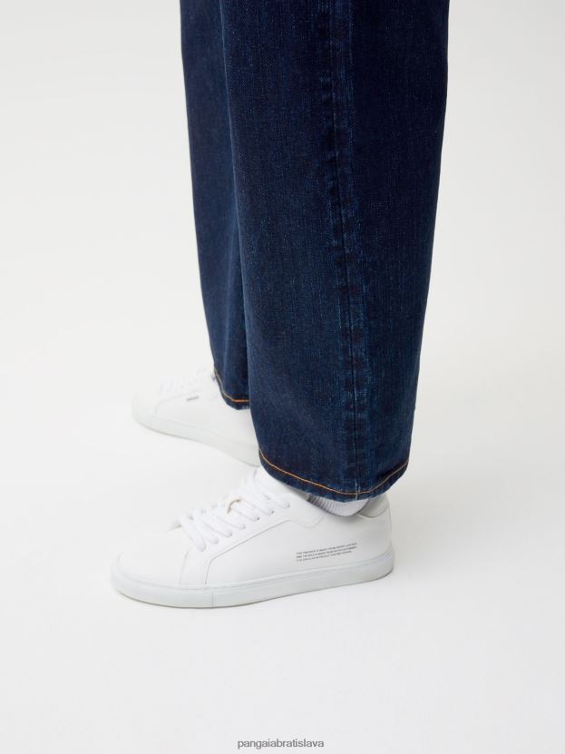 žihľavová džínsovina high - rise džínsy ženy NXTFX6383 opláchnuť umyť Pangaia oblečenie