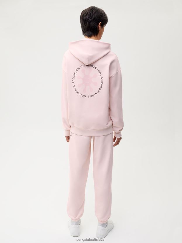 lab colorifix signature tepláky ženy NXTFX6372 stredný gejzír ružový Pangaia oblečenie