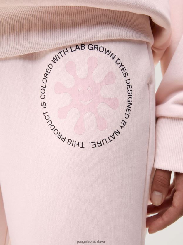 lab colorifix signature tepláky ženy NXTFX6372 stredný gejzír ružový Pangaia oblečenie