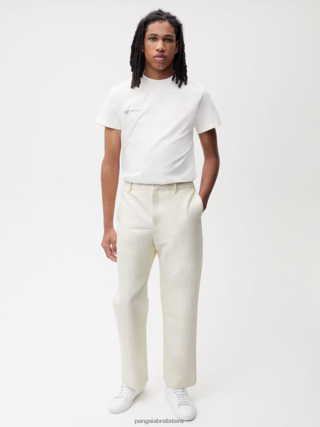 organické bavlnené nohavice regular fit ženy NXTFX6389 bazový kvet Pangaia oblečenie