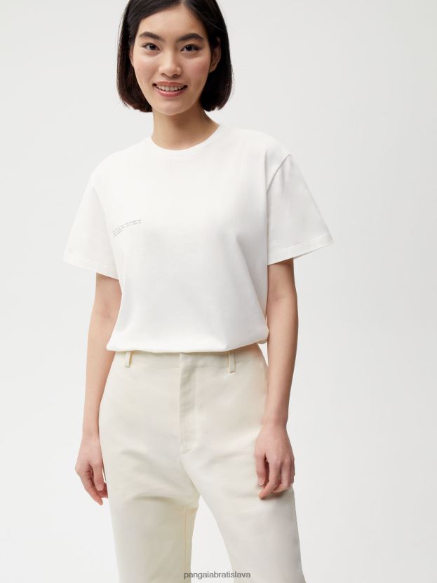 organické bavlnené nohavice regular fit ženy NXTFX6389 bazový kvet Pangaia oblečenie