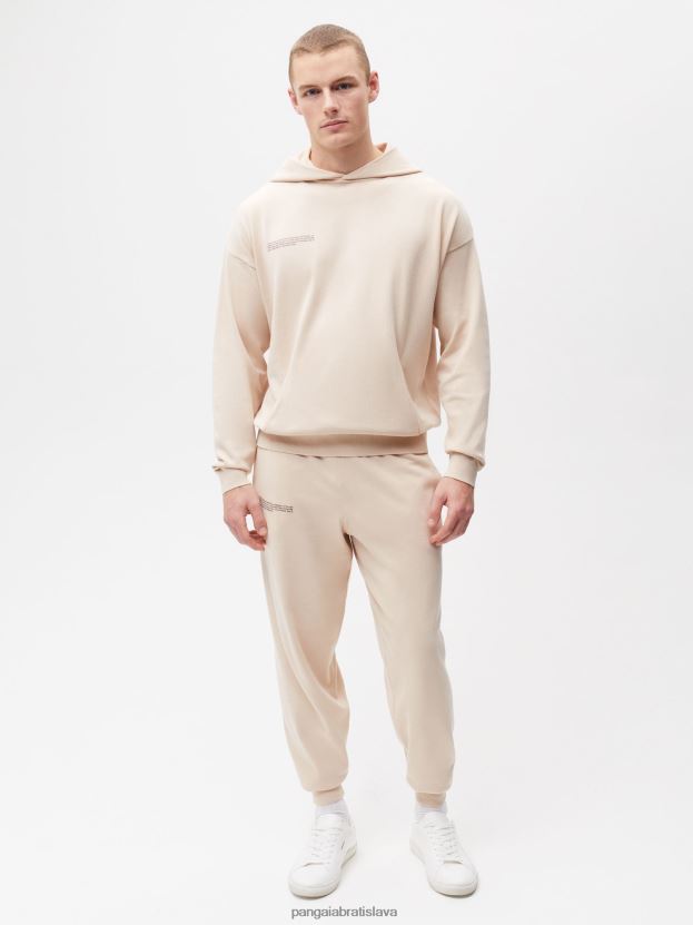 úpletové tepláky z organickej bavlny ženy NXTFX6326 piesku Pangaia oblečenie