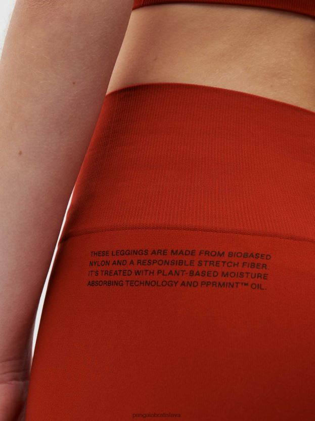 pohyb x legíny ženy NXTFX6388 jaspis červený Pangaia oblečenie