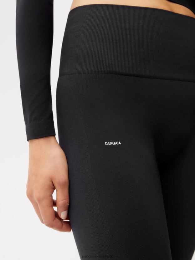 pohybové legíny ženy NXTFX6379 čierna Pangaia oblečenie