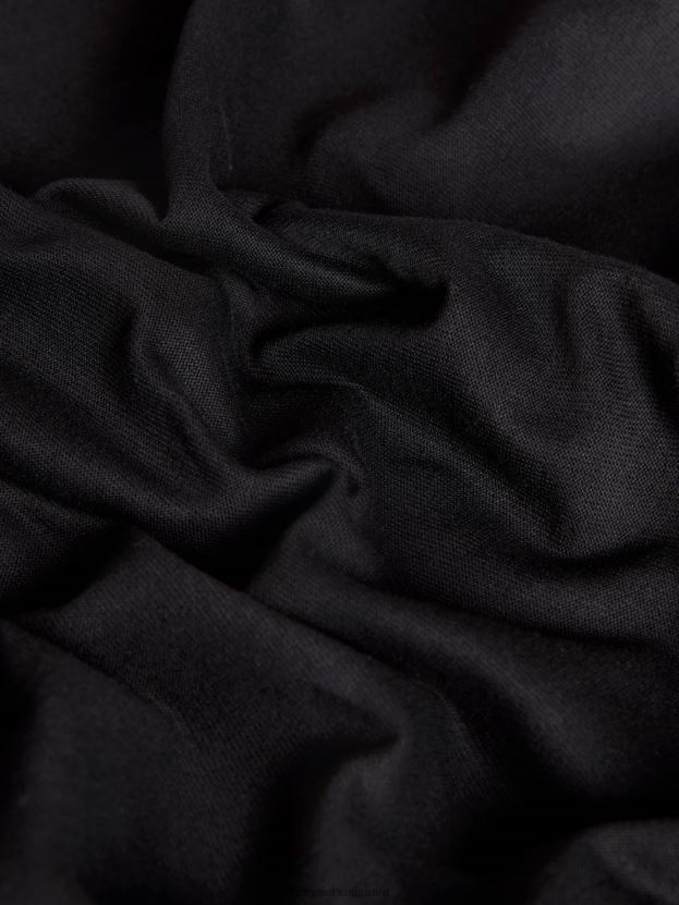 spoločenské nohavice z organickej bavlny s c-vláknom ženy NXTFX6439 čierna Pangaia oblečenie