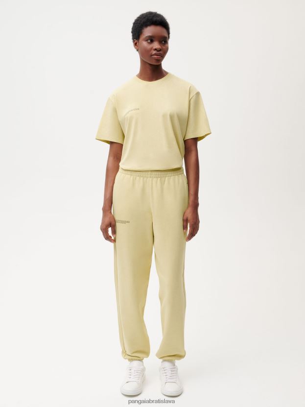 teplákové nohavice na farbenie potravín ženy NXTFX6354 zelená matcha Pangaia oblečenie