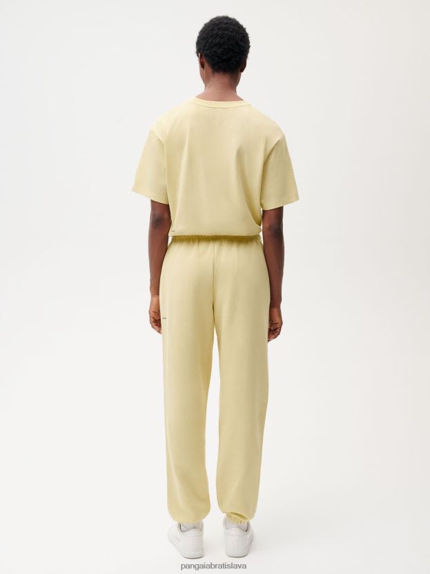 teplákové nohavice na farbenie potravín ženy NXTFX6354 zelená matcha Pangaia oblečenie