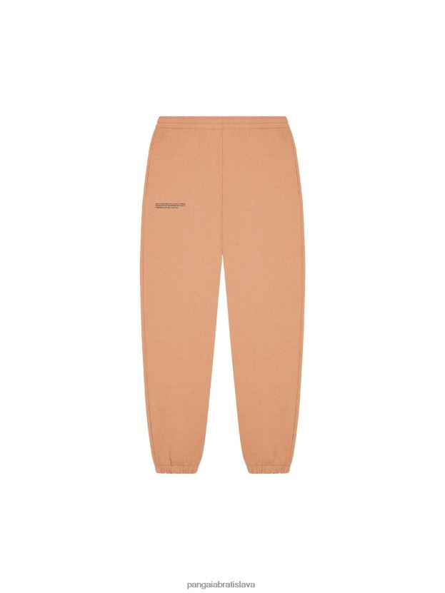 teplákové nohavice na farbenie potravín ženy NXTFX6363 rooibos červený Pangaia oblečenie