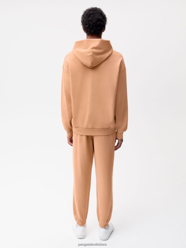 teplákové nohavice na farbenie potravín ženy NXTFX6363 rooibos červený Pangaia oblečenie