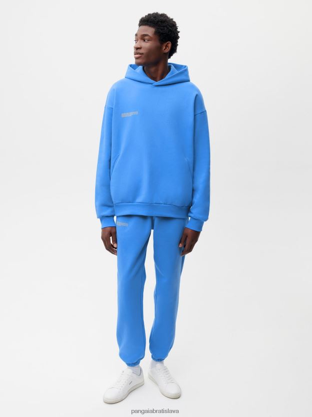 v konverzných bavlnených teplákových nohaviciach ženy NXTFX6313 vodná modrá Pangaia oblečenie