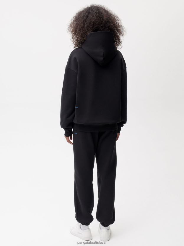 v konverzných bavlnených teplákových nohaviciach ženy NXTFX6331 čierna Pangaia oblečenie