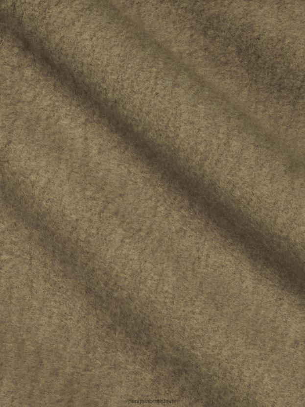 v konverzných bavlnených teplákových nohaviciach ženy NXTFX6350 uhlíková hnedá Pangaia oblečenie