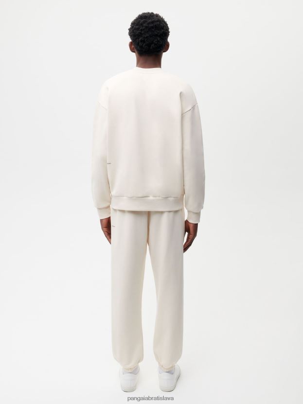 v konverzných bavlnených teplákových nohaviciach ženy NXTFX6356 bavlna biela Pangaia oblečenie