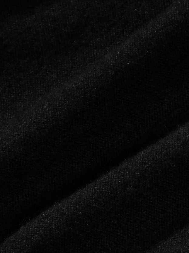 voľné tepláky z recyklovaného kašmíru ženy NXTFX6349 čierna Pangaia oblečenie