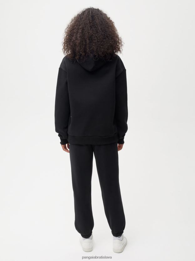značkové teplákové nohavice ženy NXTFX6304 čierna Pangaia oblečenie