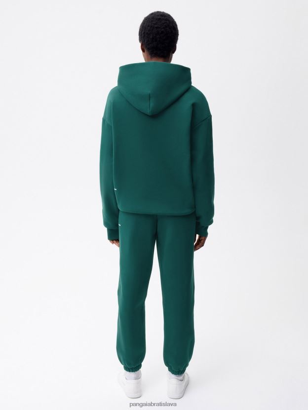 značkové teplákové nohavice ženy NXTFX6330 olistenie zelené Pangaia oblečenie