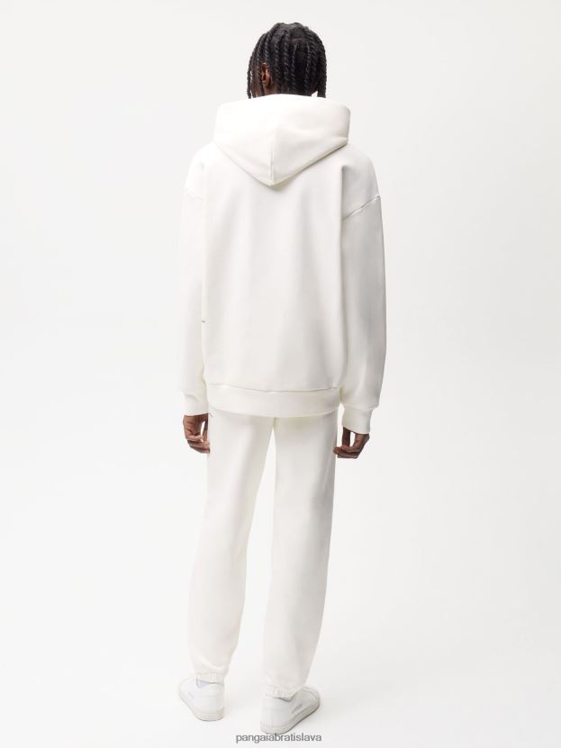 značkové teplákové nohavice ženy NXTFX6332 sivobiely Pangaia oblečenie