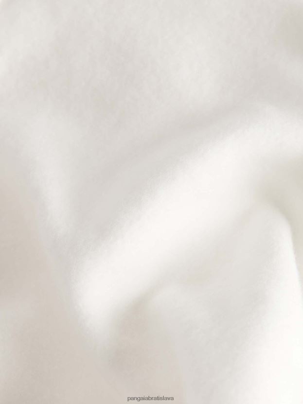 značkové teplákové nohavice ženy NXTFX6332 sivobiely Pangaia oblečenie