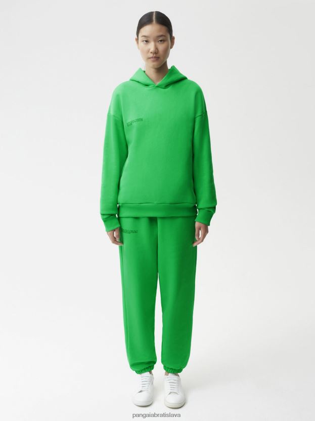 značkové teplákové nohavice ženy NXTFX6346 nefritovo zelená Pangaia oblečenie
