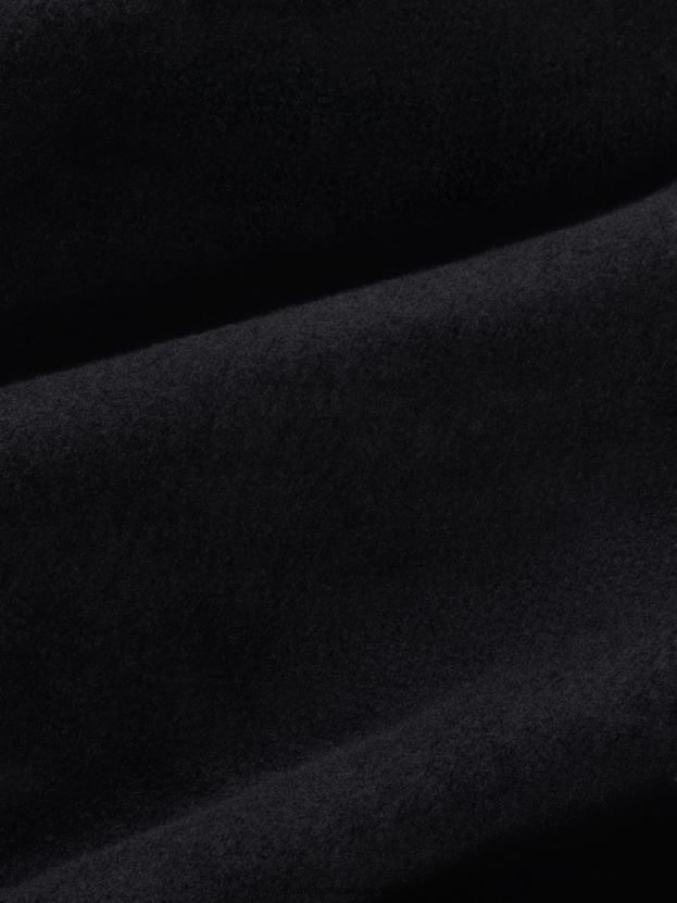 zužujúce sa nohavice z recyklovanej bavlny ženy NXTFX6345 čierna Pangaia oblečenie