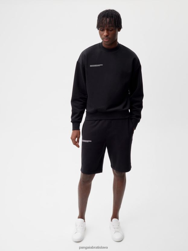 365 dlhé šortky ženy NXTFX6238 čierna Pangaia oblečenie