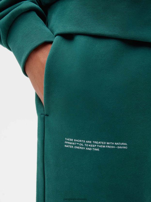 365 dlhé šortky ženy NXTFX6270 olistenie zelené Pangaia oblečenie