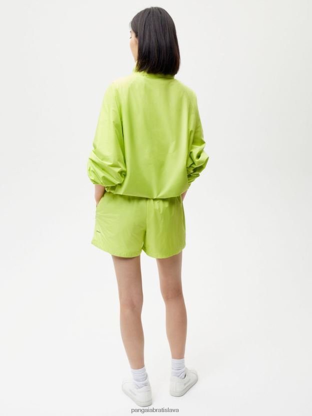 nylonové šortky so zvýšenou degradáciou ženy NXTFX6271 limetková zelená Pangaia oblečenie