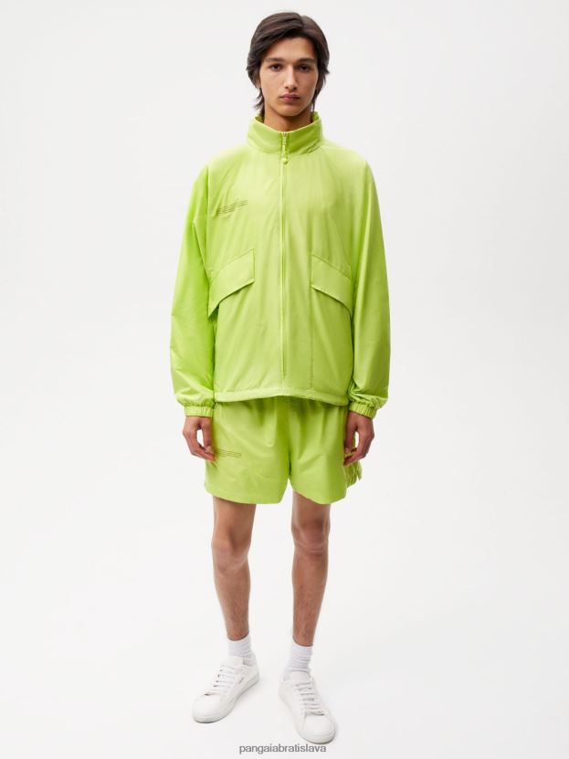 nylonové šortky so zvýšenou degradáciou ženy NXTFX6271 limetková zelená Pangaia oblečenie