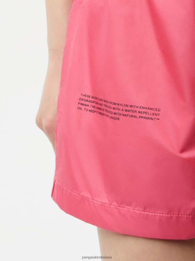 nylonové šortky so zvýšenou degradáciou ženy NXTFX6276 lotosová ružová Pangaia oblečenie