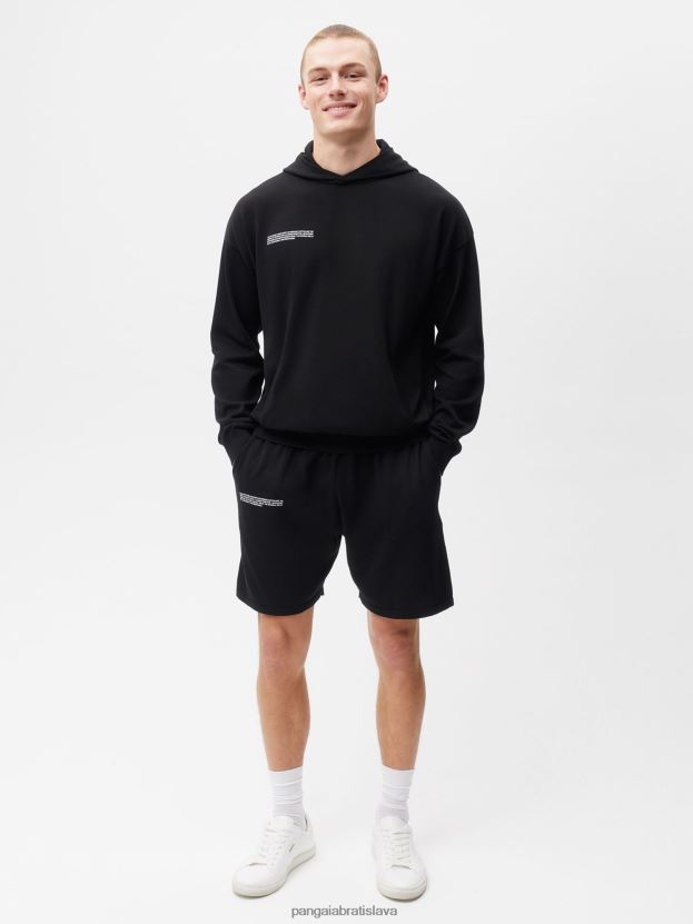 úpletové šortky z organickej bavlny ženy NXTFX6226 čierna Pangaia oblečenie