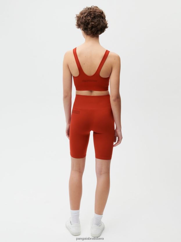 pohyb x šortky ženy NXTFX6286 jaspis červený Pangaia oblečenie