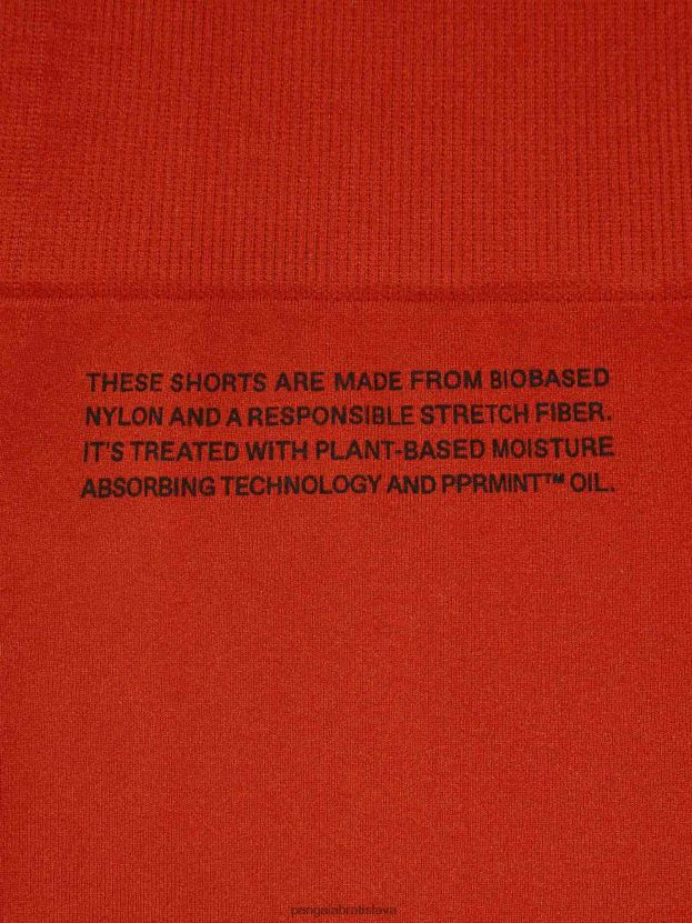 pohyb x šortky ženy NXTFX6286 jaspis červený Pangaia oblečenie