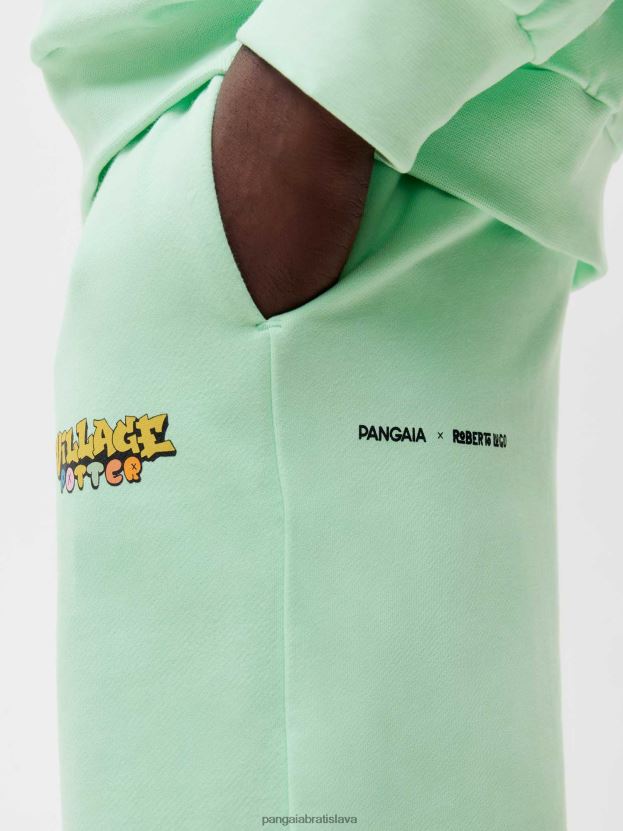 x roberto lugo 365 dlhé šortky ženy NXTFX6279 lagúnová modrá Pangaia oblečenie