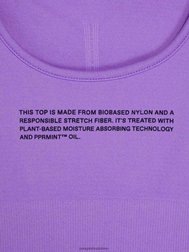 pohyb x tielko ženy NXTFX6421 tmavá orchidea Pangaia oblečenie