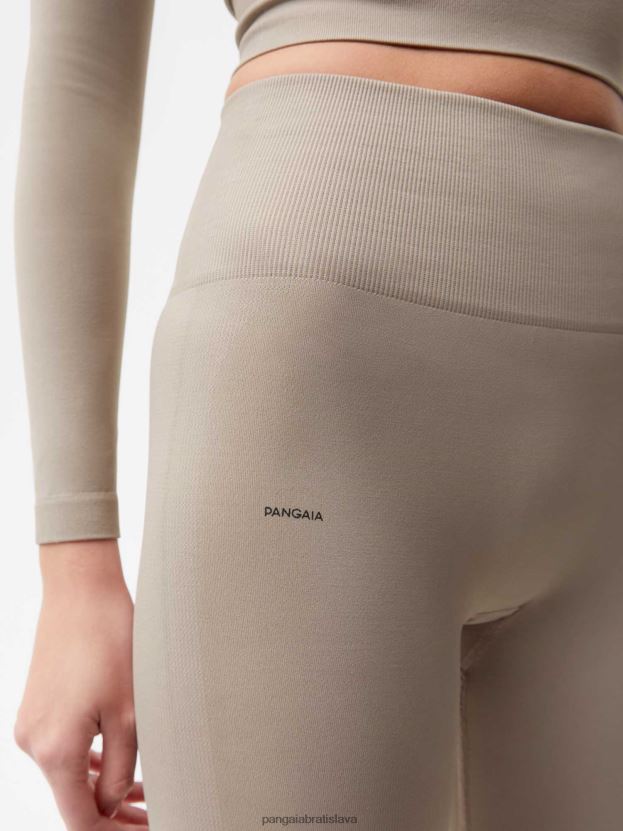 pohybové legíny ženy NXTFX6406 taupe Pangaia oblečenie