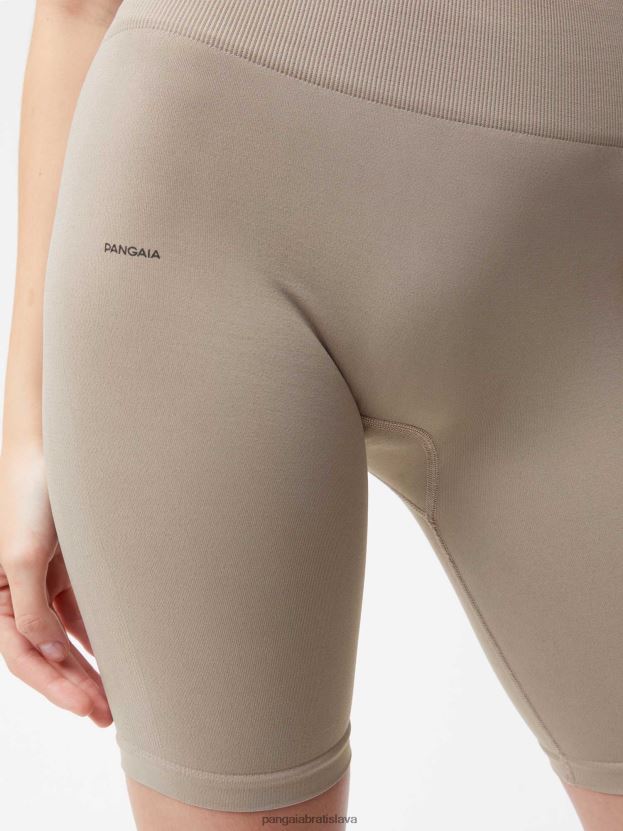 pohybové šortky ženy NXTFX6408 taupe Pangaia oblečenie